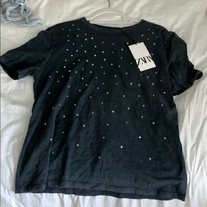Zara studded shirt